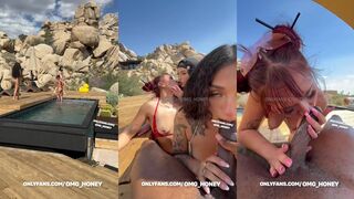 Auhneesh Nicole Pool Foursome Lewd Video Exposed