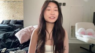 Yemada Cute Asian Teasing During Underwear Try On Haul Video