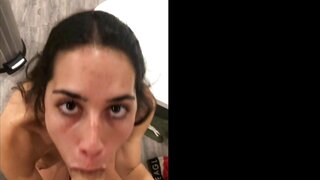 Izzy Green Blowjob and Cum Facial Onlyfans Video Leak